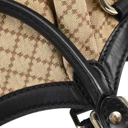 Gucci Beige Canvas Sukey Diamante Tote Handbag