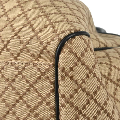 Gucci Beige Canvas Sukey Diamante Tote Handbag
