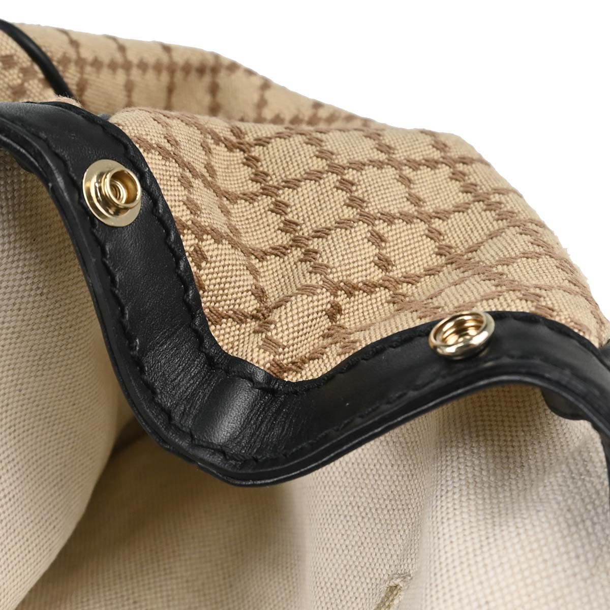Gucci Beige Canvas Sukey Diamante Tote Handbag