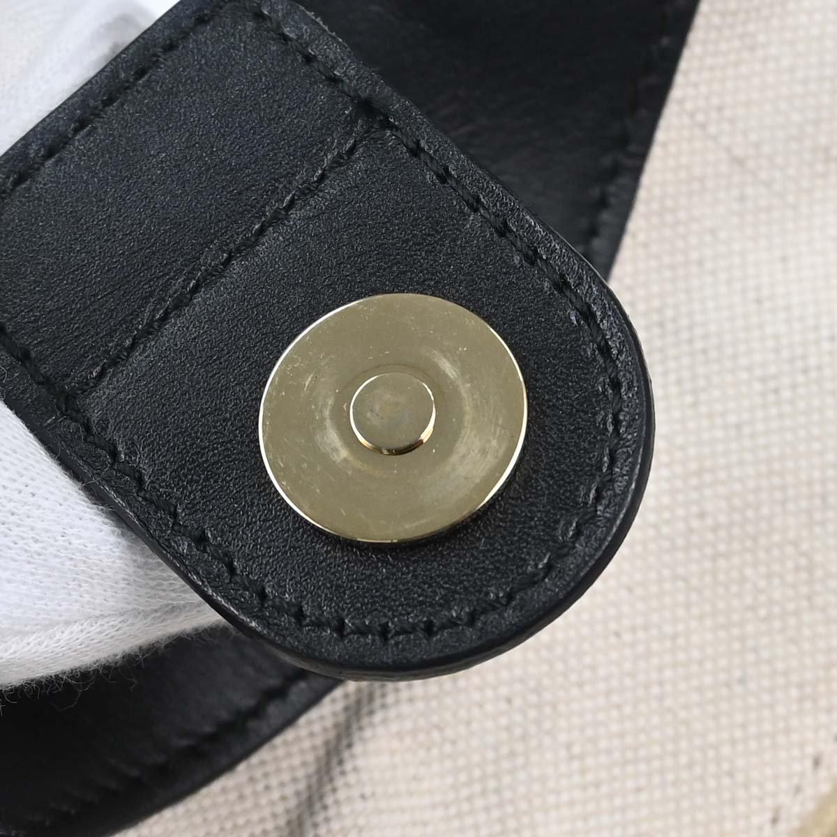 Gucci Beige Canvas Sukey Diamante Tote Handbag
