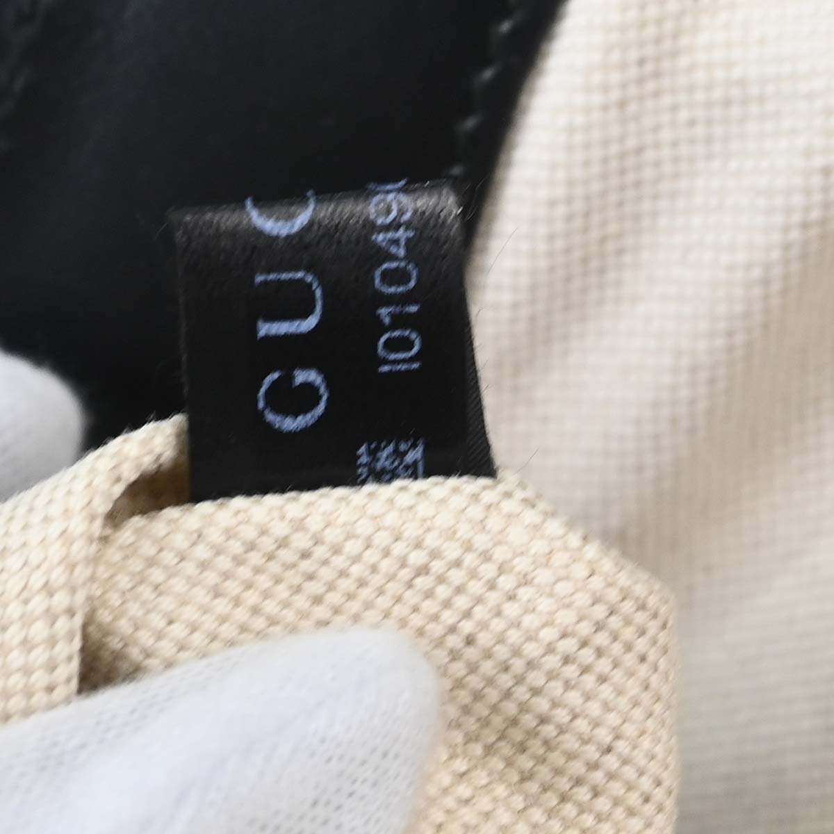 Gucci Beige Canvas Sukey Diamante Tote Handbag