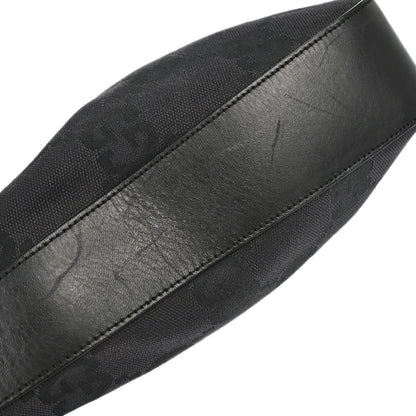Gucci Black GG Canvas Hobo Bag