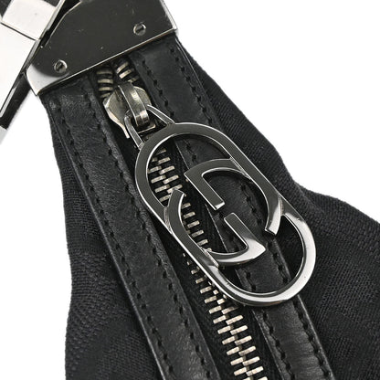 Gucci Black GG Canvas Hobo Bag