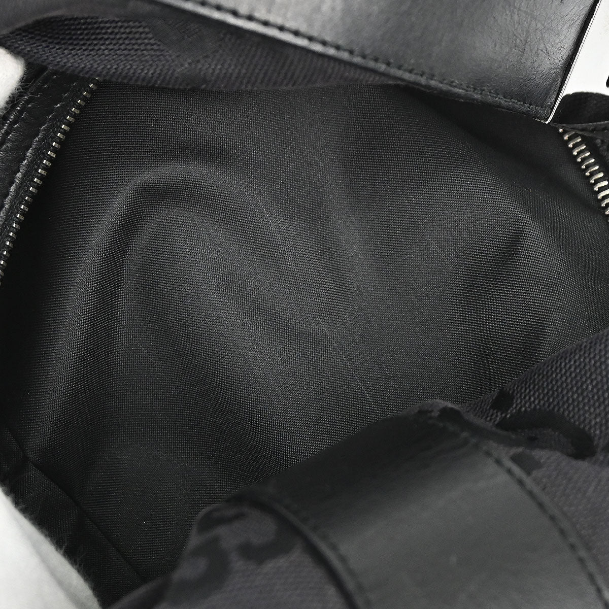Gucci Black GG Canvas Hobo Bag