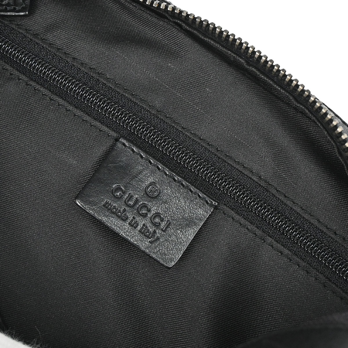 Gucci Black GG Canvas Hobo Bag