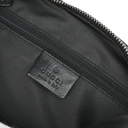 Gucci Black GG Canvas Hobo Bag
