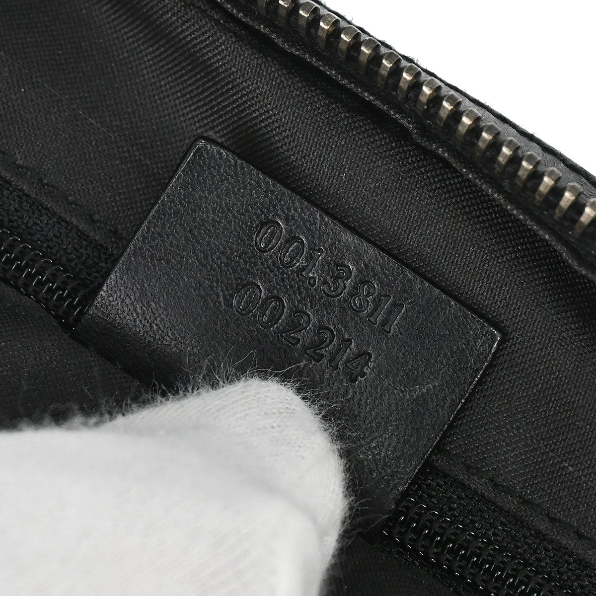Gucci Black GG Canvas Hobo Bag