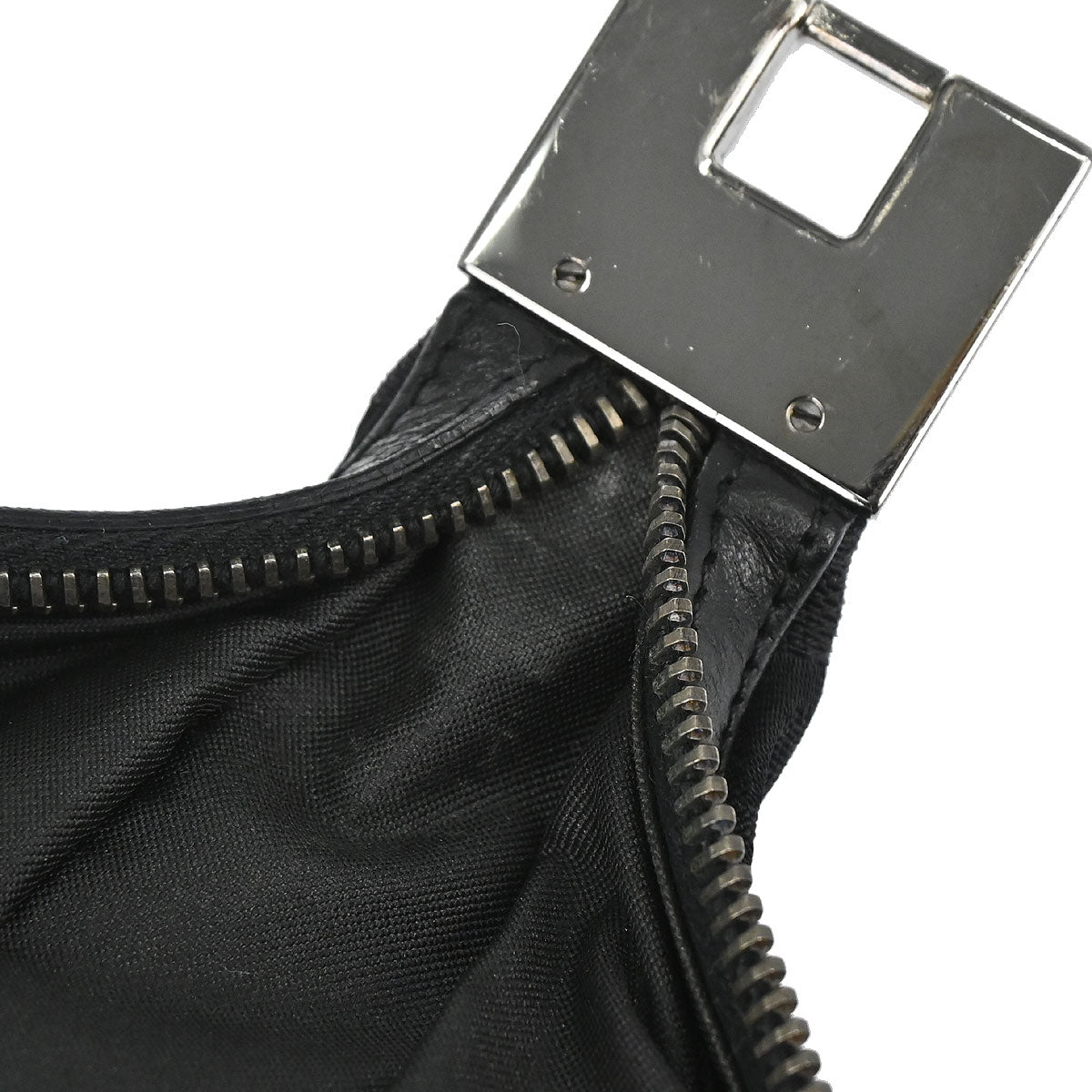 Gucci Black GG Canvas Hobo Bag