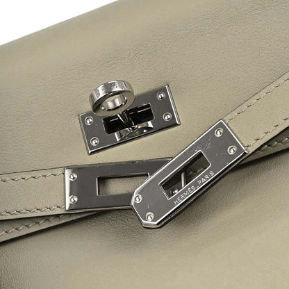 Hermes Sauge Swift Kelly 25 Retourne 2way Shoulder Handbag