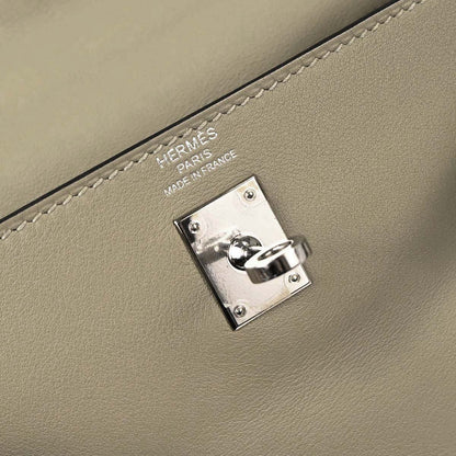 Hermes Sauge Swift Kelly 25 Retourne 2way Shoulder Handbag