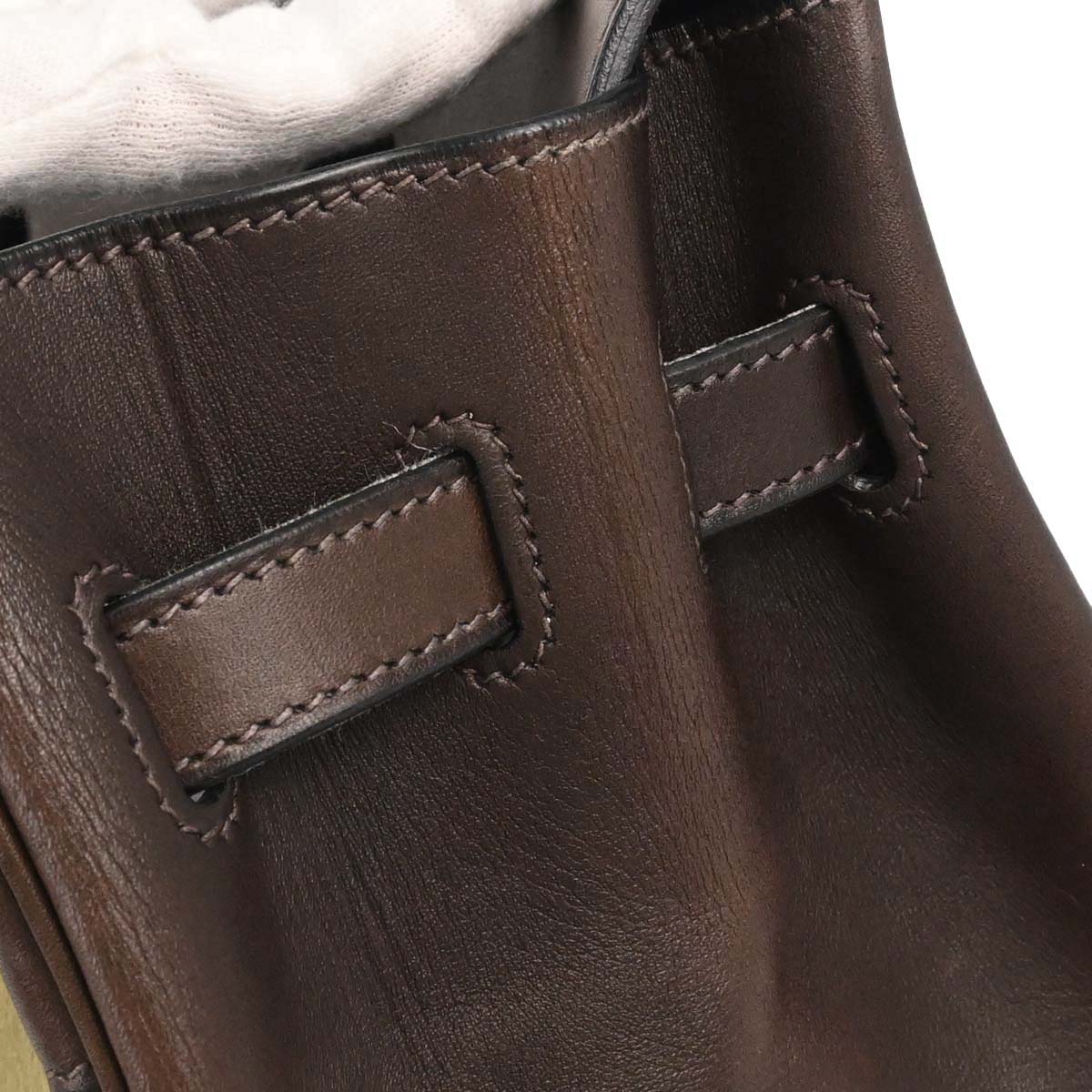 Hermes Ebene Evercalf Veau Troika Haut a Courroies 32 Handbag