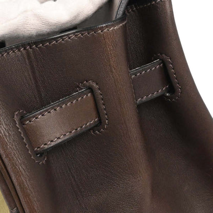 Hermes Ebene Evercalf Veau Troika Haut a Courroies 32 Handbag