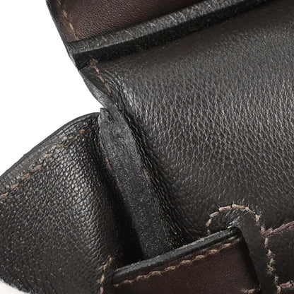 Hermes Ebene Evercalf Veau Troika Haut a Courroies 32 Handbag