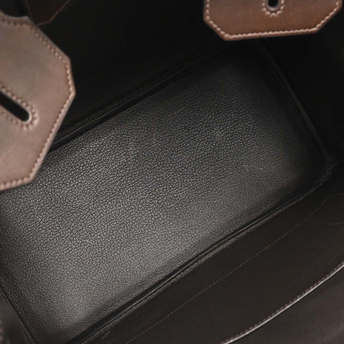 Hermes Ebene Evercalf Veau Troika Haut a Courroies 32 Handbag