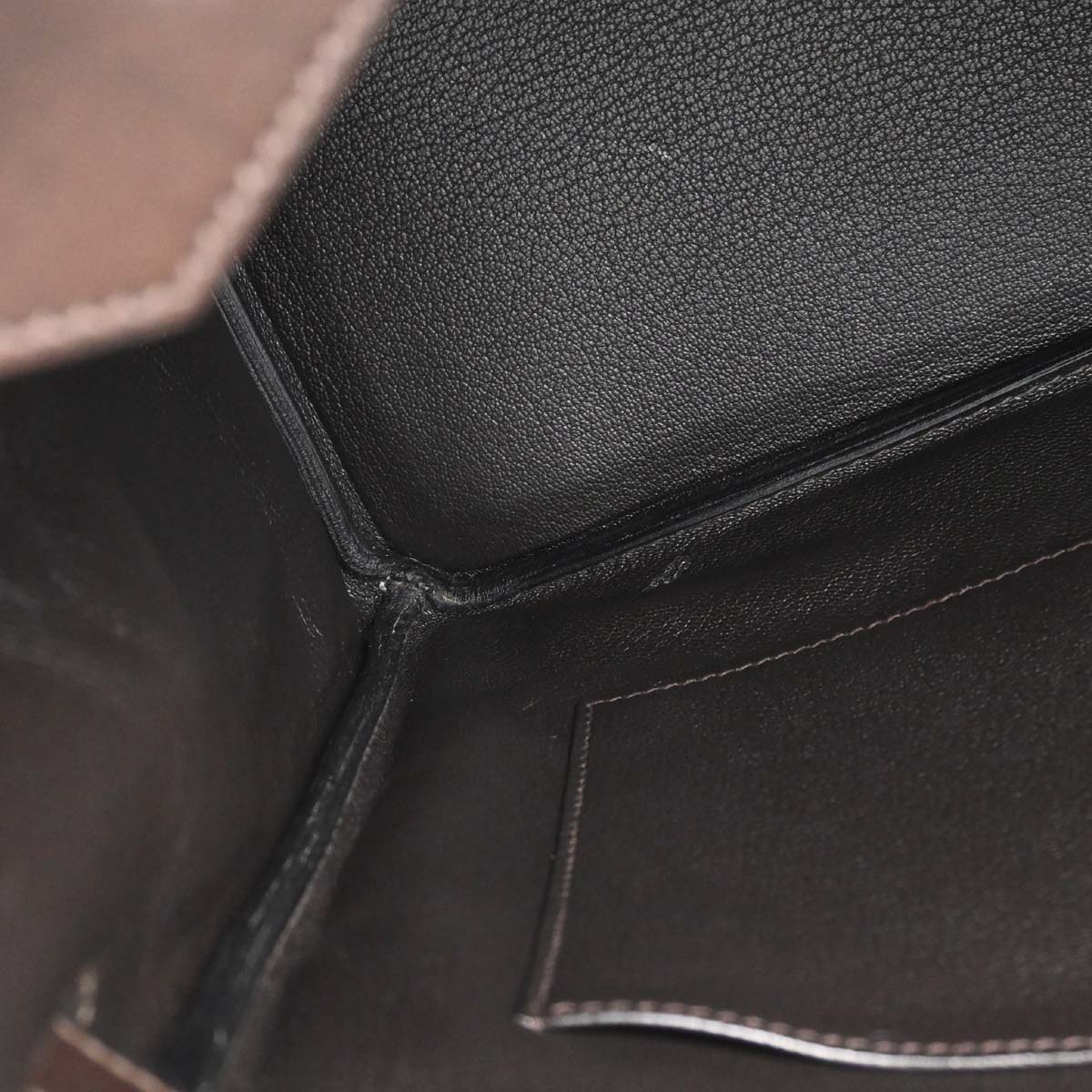 Hermes Ebene Evercalf Veau Troika Haut a Courroies 32 Handbag