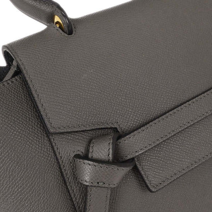 Celine Gray Belt Bag 2way Shoulder Handbag