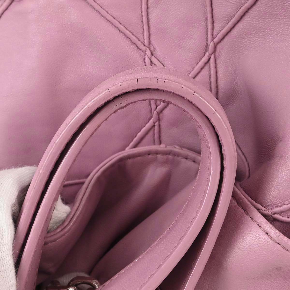 Christian Dior Taiwan Limited Pink Lambskin Le Trente Handbag