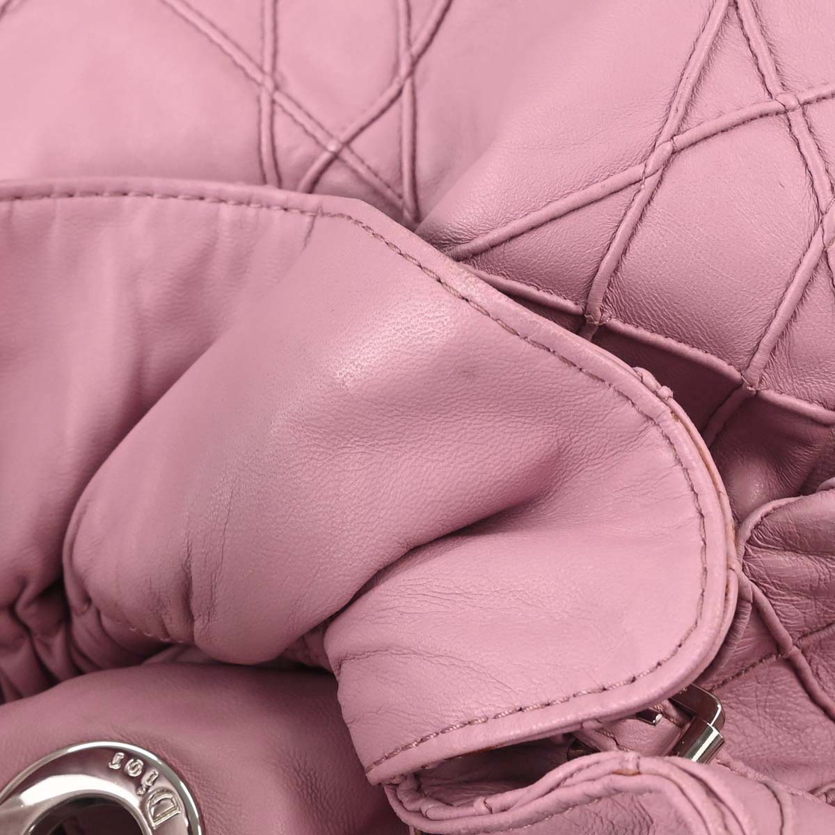 Christian Dior Taiwan Limited Pink Lambskin Le Trente Handbag