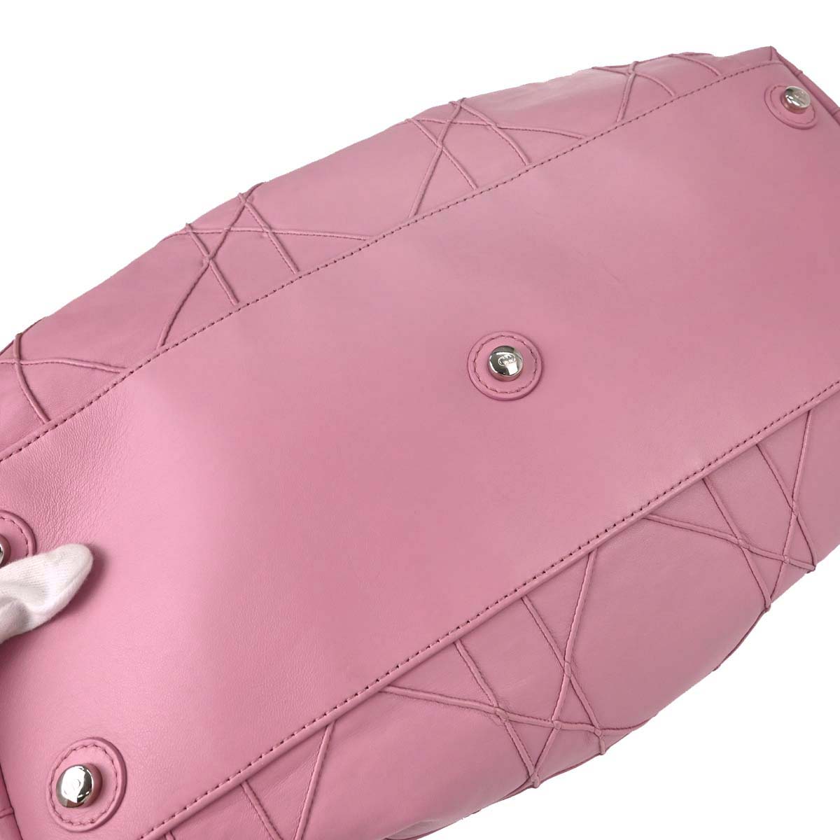 Christian Dior Taiwan Limited Pink Lambskin Le Trente Handbag