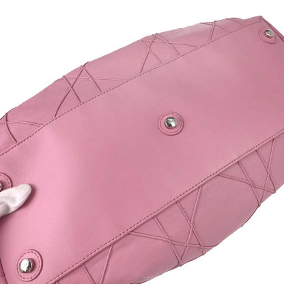Christian Dior Taiwan Limited Pink Lambskin Le Trente Handbag