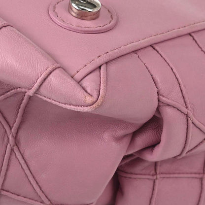 Christian Dior Taiwan Limited Pink Lambskin Le Trente Handbag