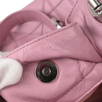 Christian Dior Taiwan Limited Pink Lambskin Le Trente Handbag