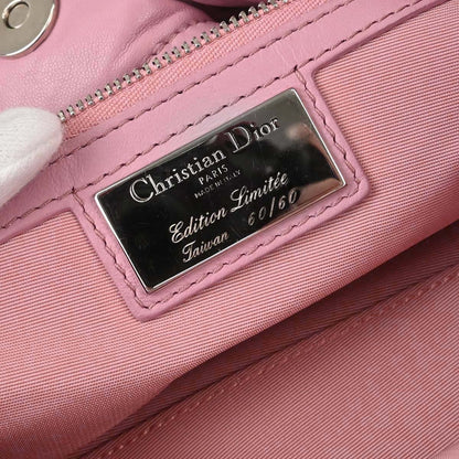 Christian Dior Taiwan Limited Pink Lambskin Le Trente Handbag