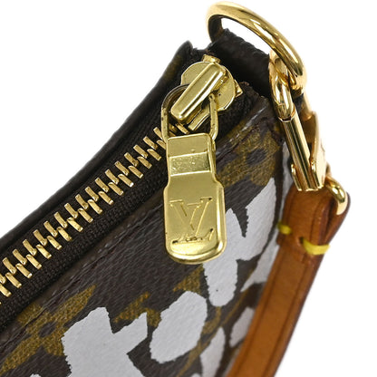 Louis Vuitton White Graffiti Pochette Accessoires Handbag M92192