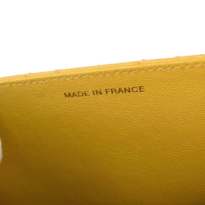 Chanel 1997-1999 Yellow Caviar Skin Handbag