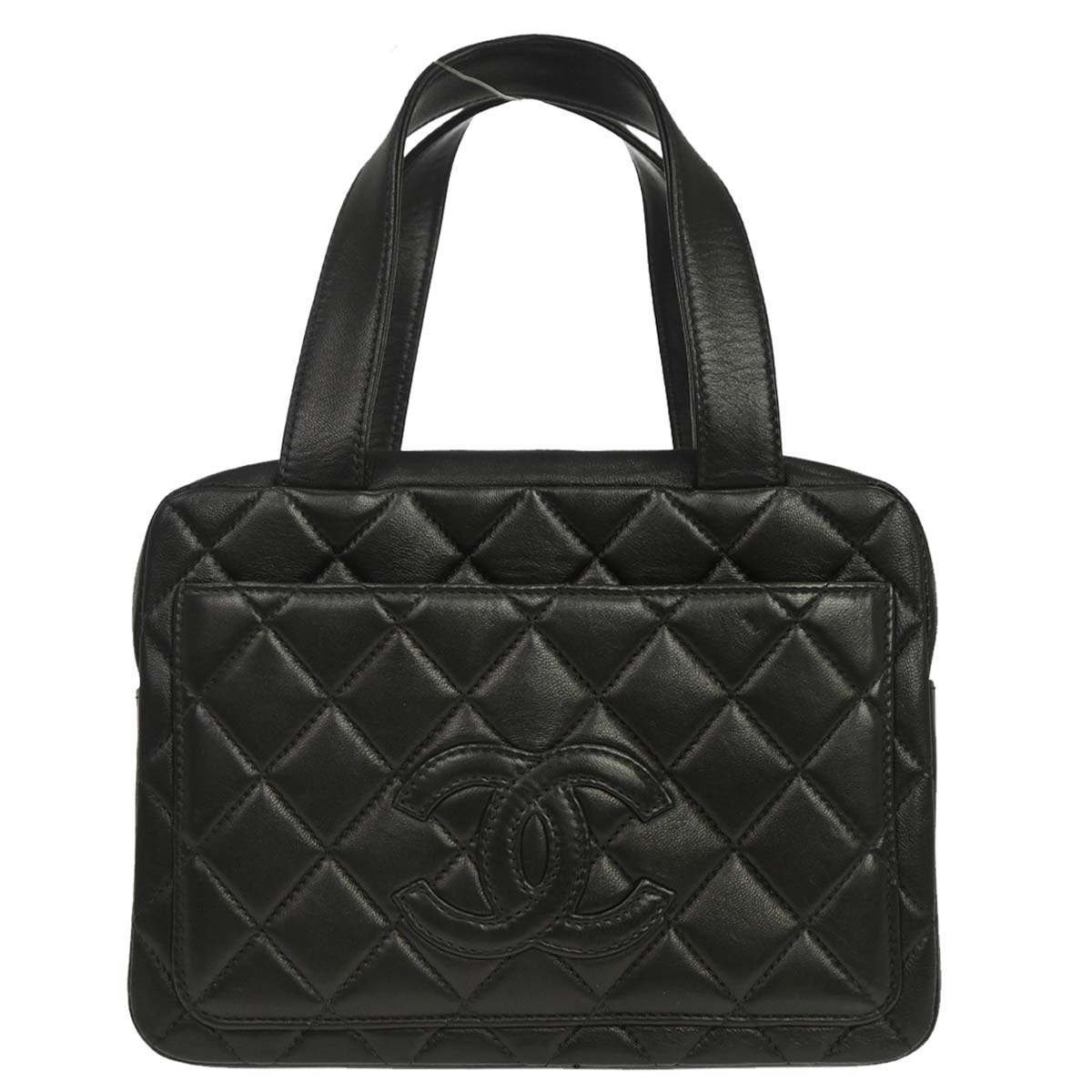 Chanel 2000-2002 Black Lambskin Handbag
