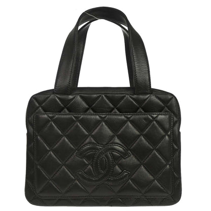 Chanel 2000-2002 Black Lambskin Handbag