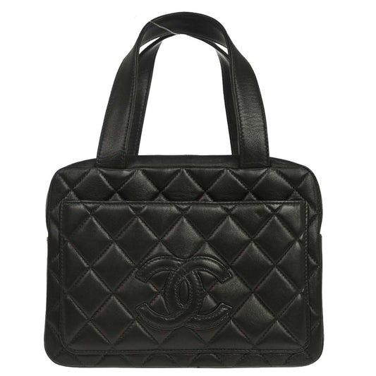 Chanel 2000-2002 Black Lambskin Handbag
