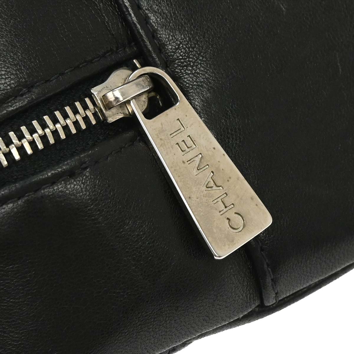 Chanel 2000-2002 Black Lambskin Handbag