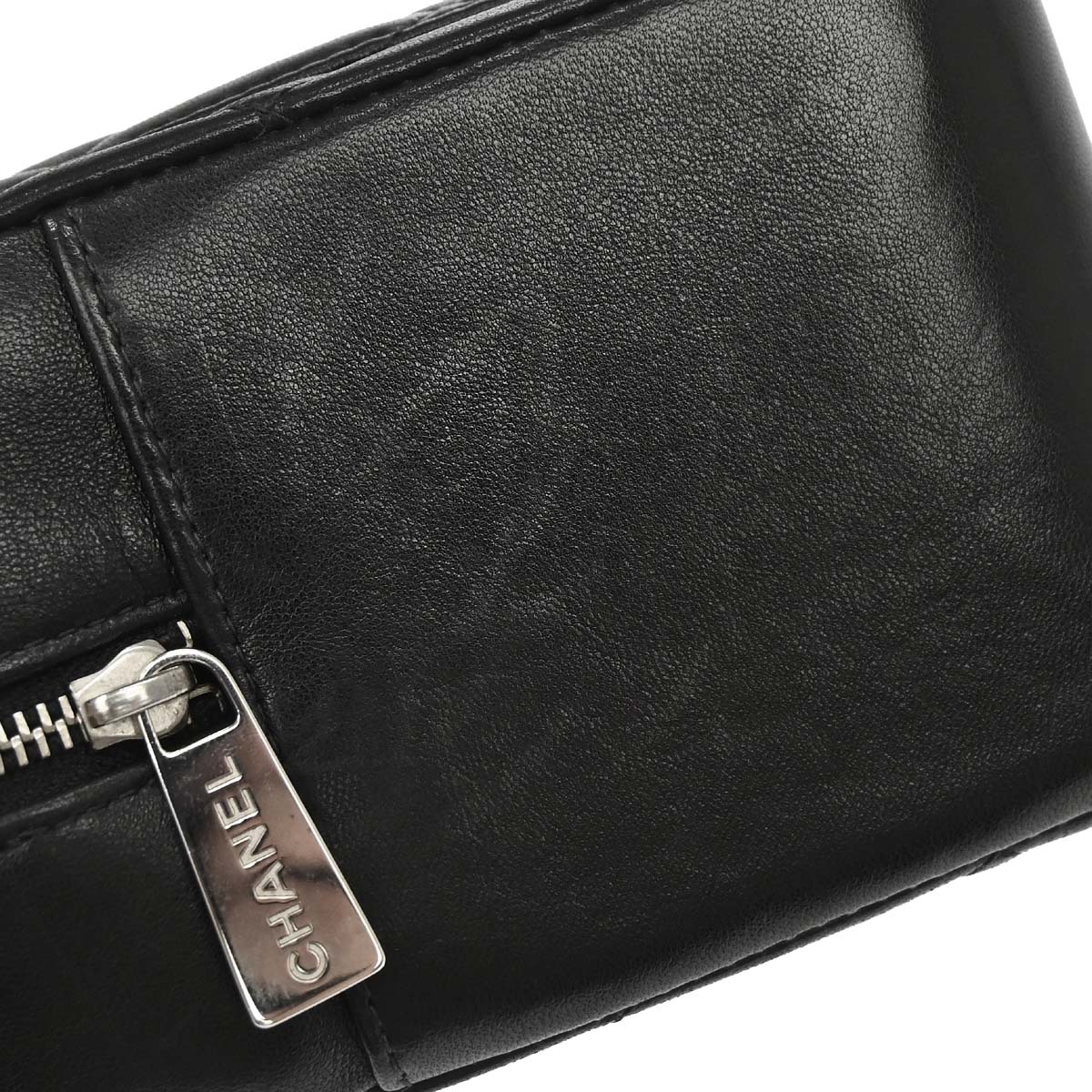 Chanel 2000-2002 Black Lambskin Handbag
