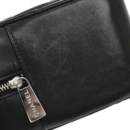 Chanel 2000-2002 Black Lambskin Handbag