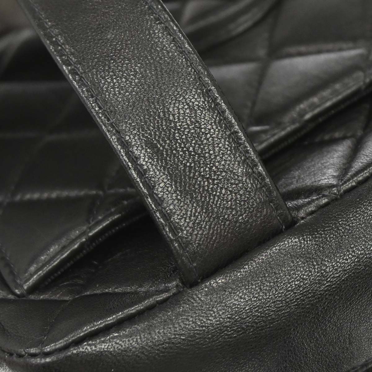 Chanel 2000-2002 Black Lambskin Handbag