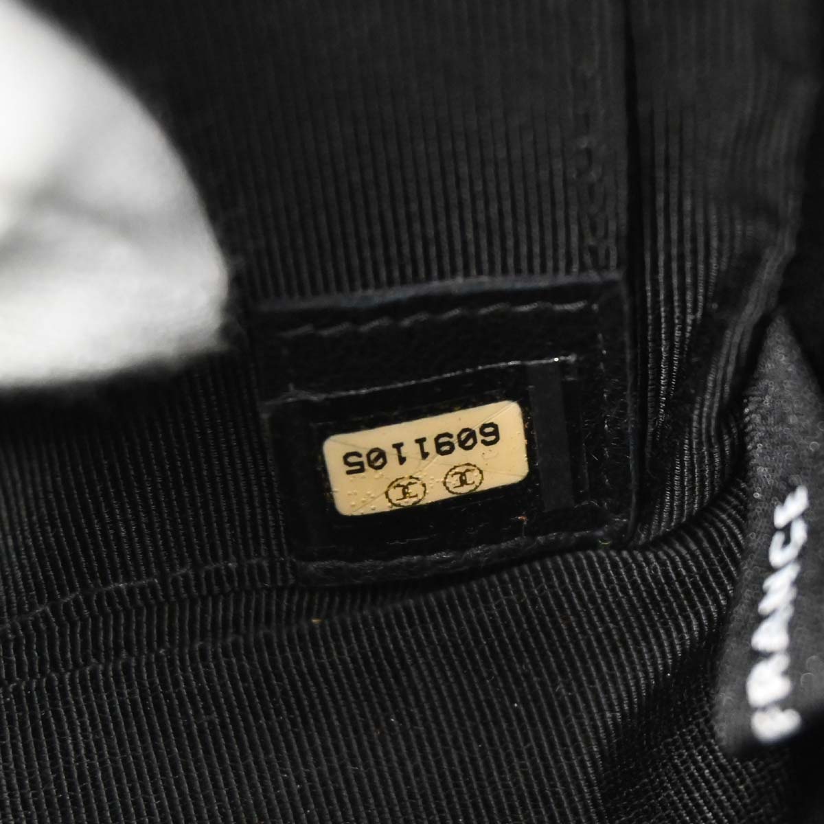 Chanel 2000-2002 Black Lambskin Handbag