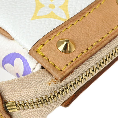 Louis Vuitton White Multicolor Pochette Accessoires M92649