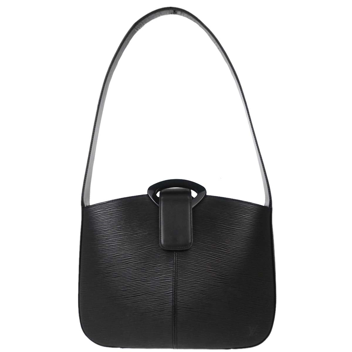 Louis Vuitton Black Epi Reverie Shoulder Bag M52162