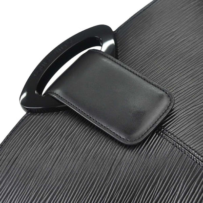 Louis Vuitton Black Epi Reverie Shoulder Bag M52162