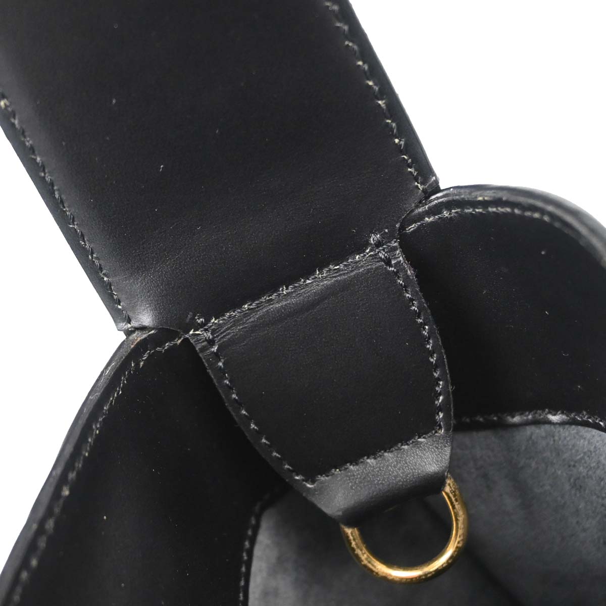 Louis Vuitton Black Epi Reverie Shoulder Bag M52162