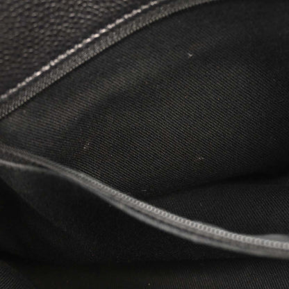 Chanel 2013-2014 Black Caviar Skin Timeless CC Chain Tote Bag