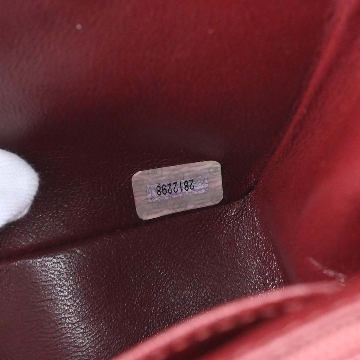 Chanel 1991-1994 Black Lambskin Medium Diana Shoulder Bag