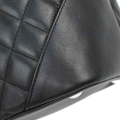 Chanel Black Calfskin Cambon Ligne Tote Handbag