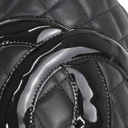 Chanel Black Calfskin Cambon Ligne Tote Handbag