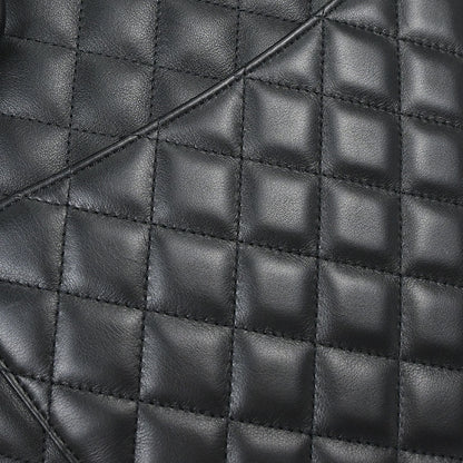 Chanel Black Calfskin Cambon Ligne Tote Handbag