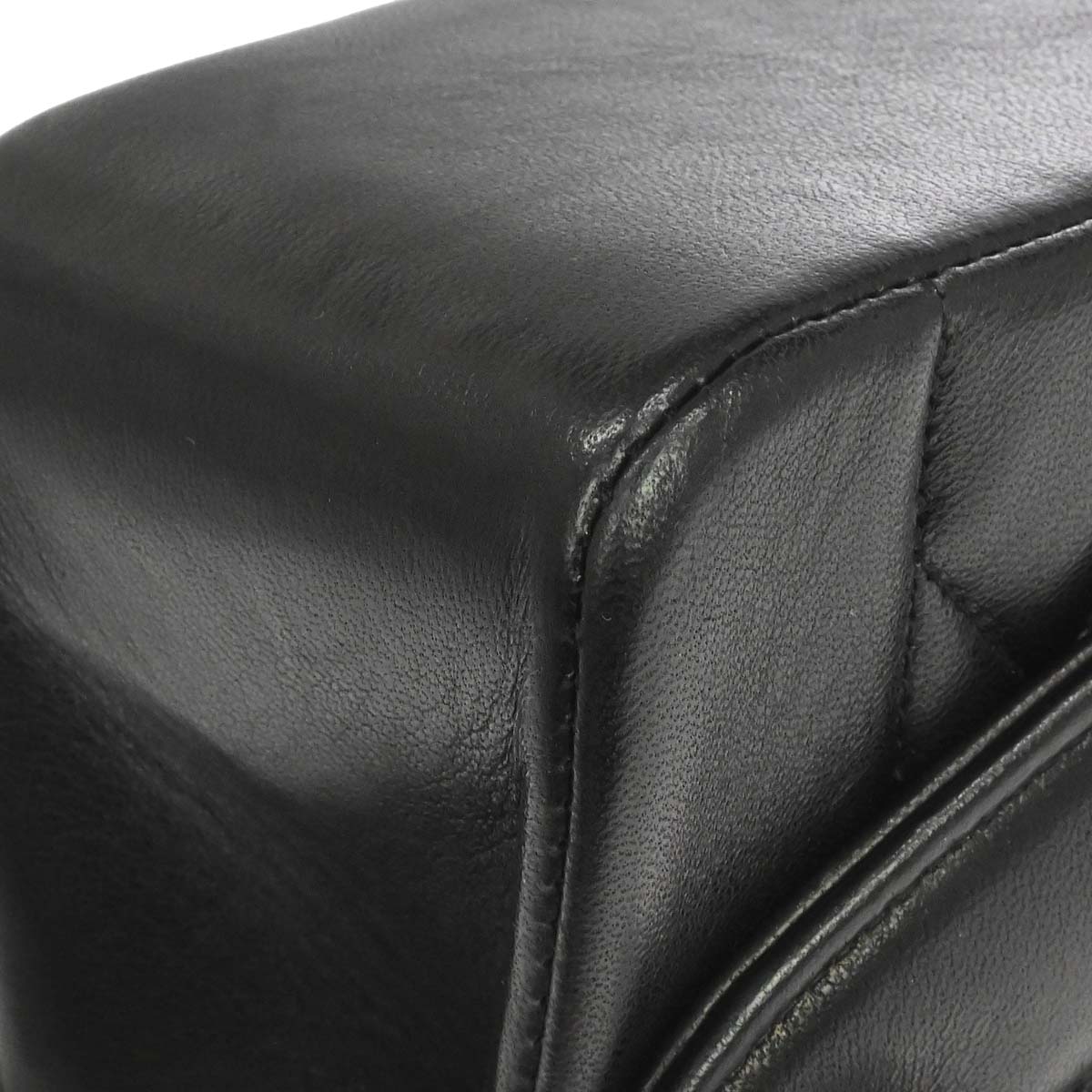 Chanel Black Lambskin Medium Diana Shoulder Bag