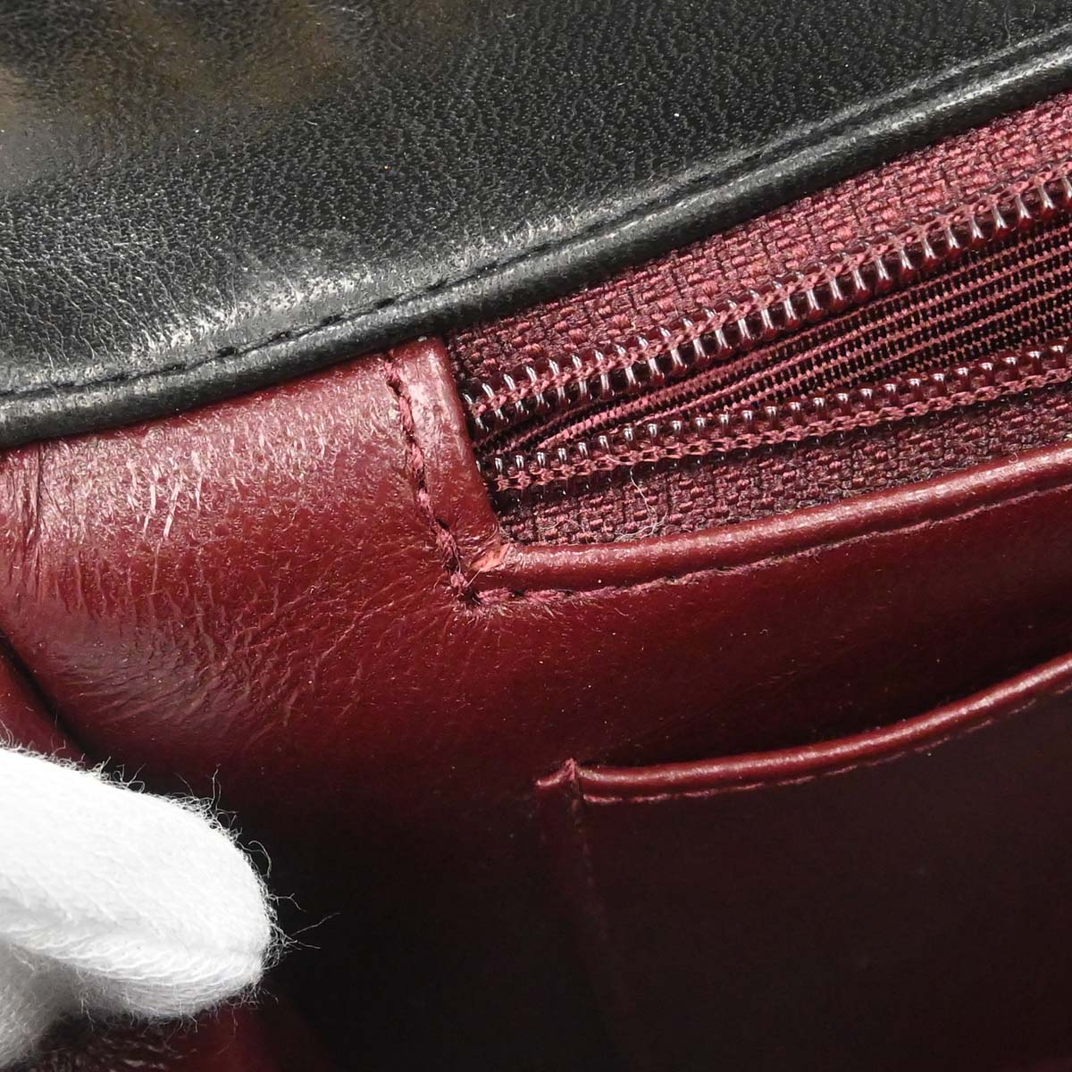 Chanel Black Lambskin Medium Diana Shoulder Bag