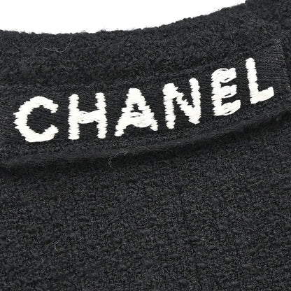 Chanel 1995 Setup Suit Jacket Skirt Black #42
