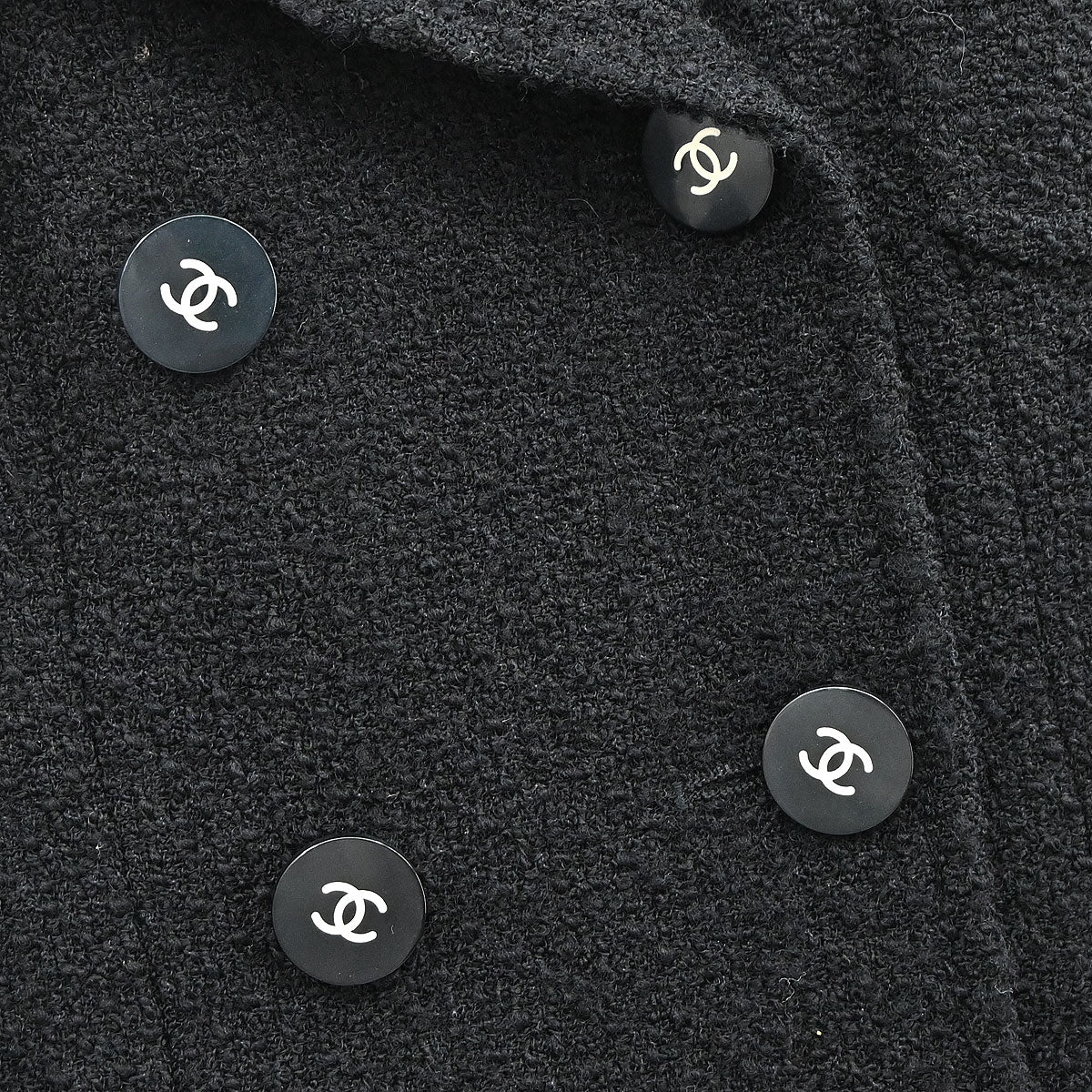 Chanel 1995 Setup Suit Jacket Skirt Black #42
